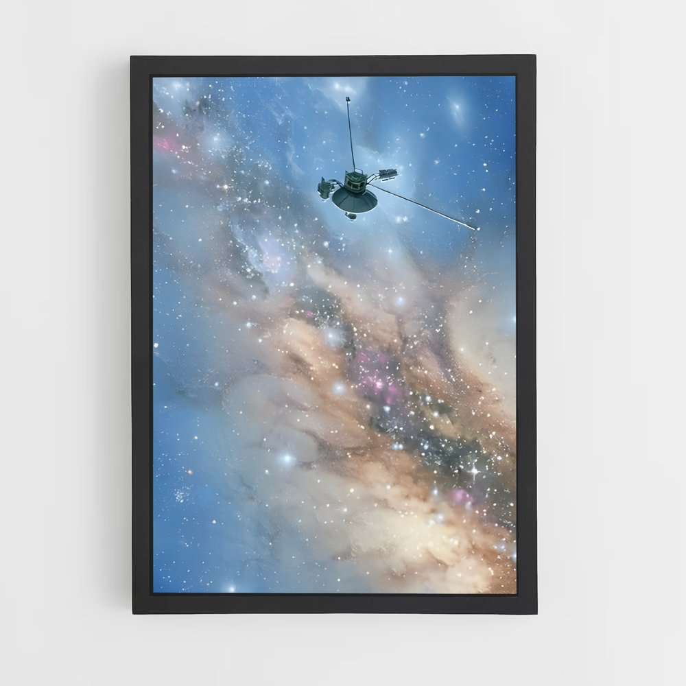 Poster Ciel de Voyager – affiche Missions spatiales (vue 2)